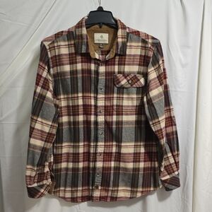 Legendary Whitetails Men's XL Plaid Flannel w/ Chest Pocket